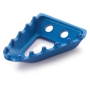 Footbrake lever step plate