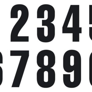 Start numbers