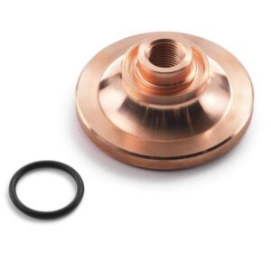 Factory cylinder head combustion chamber insert