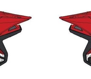 3GG240018801-HTR-F02 FIBERGLASS HELMET-image